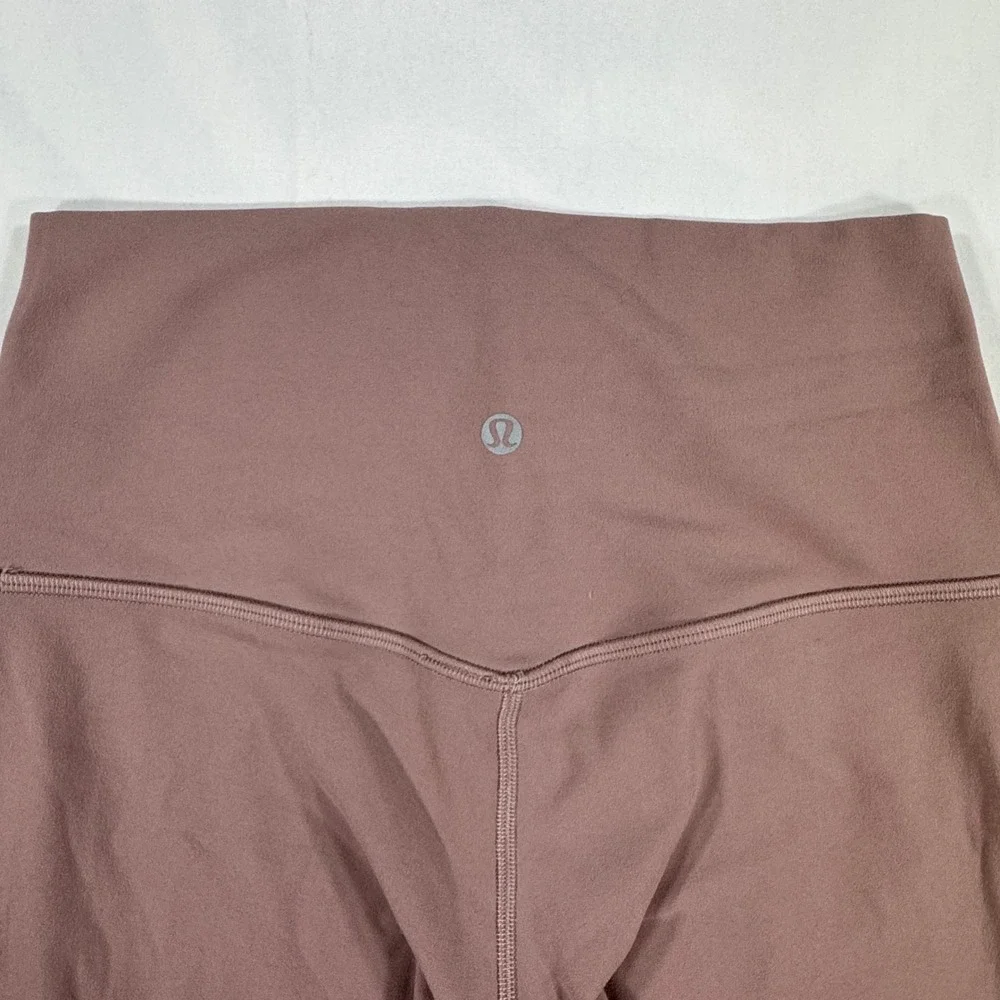 Lululemon Align High-Rise Pant 25 Mauve Brown Yoga Leggings Size 6 W5CTCS